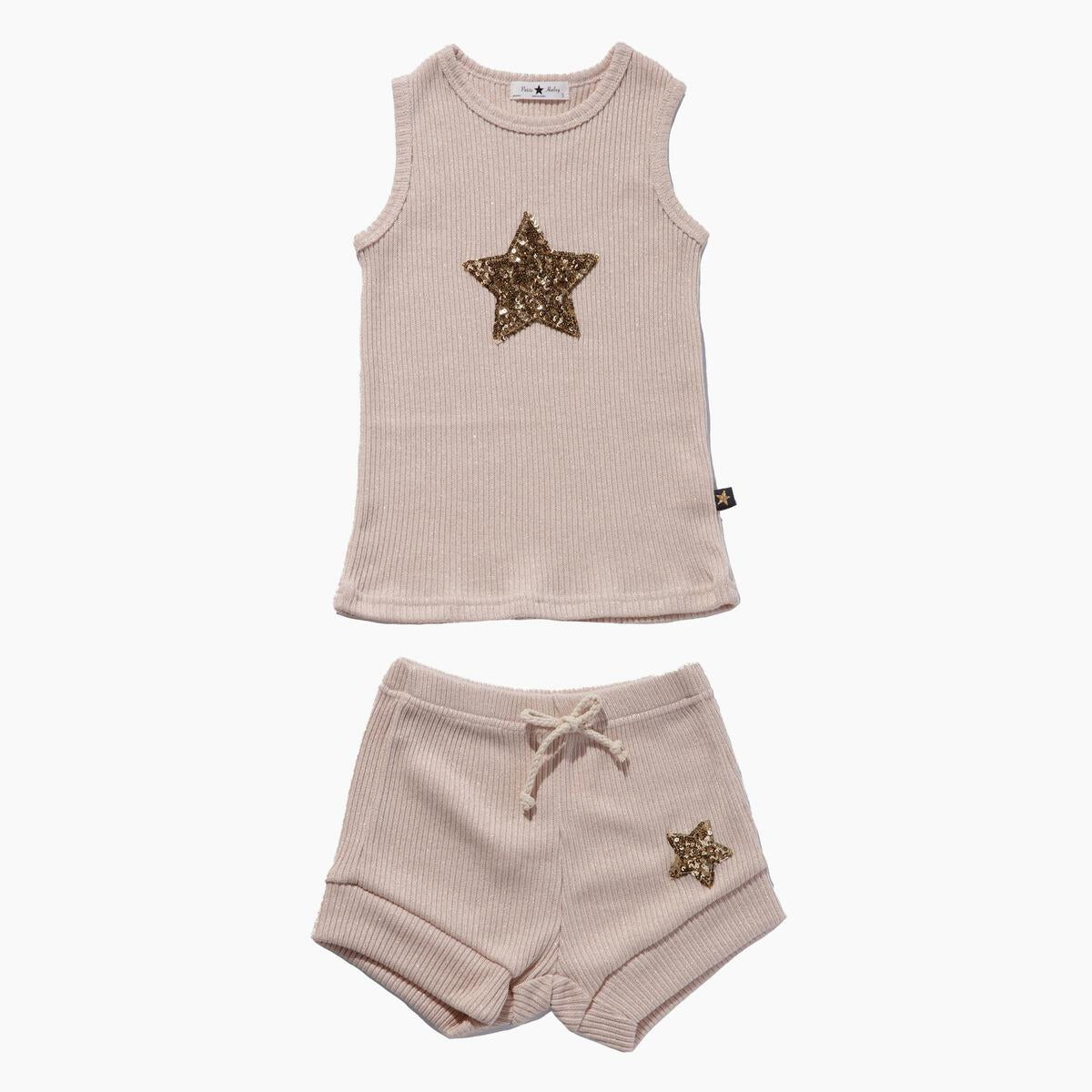 Glitter Start Short Set