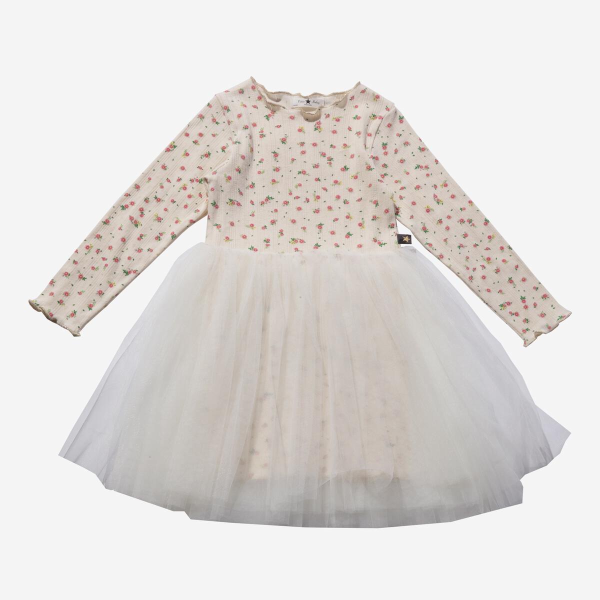 Vintage Flower Tutu Dress