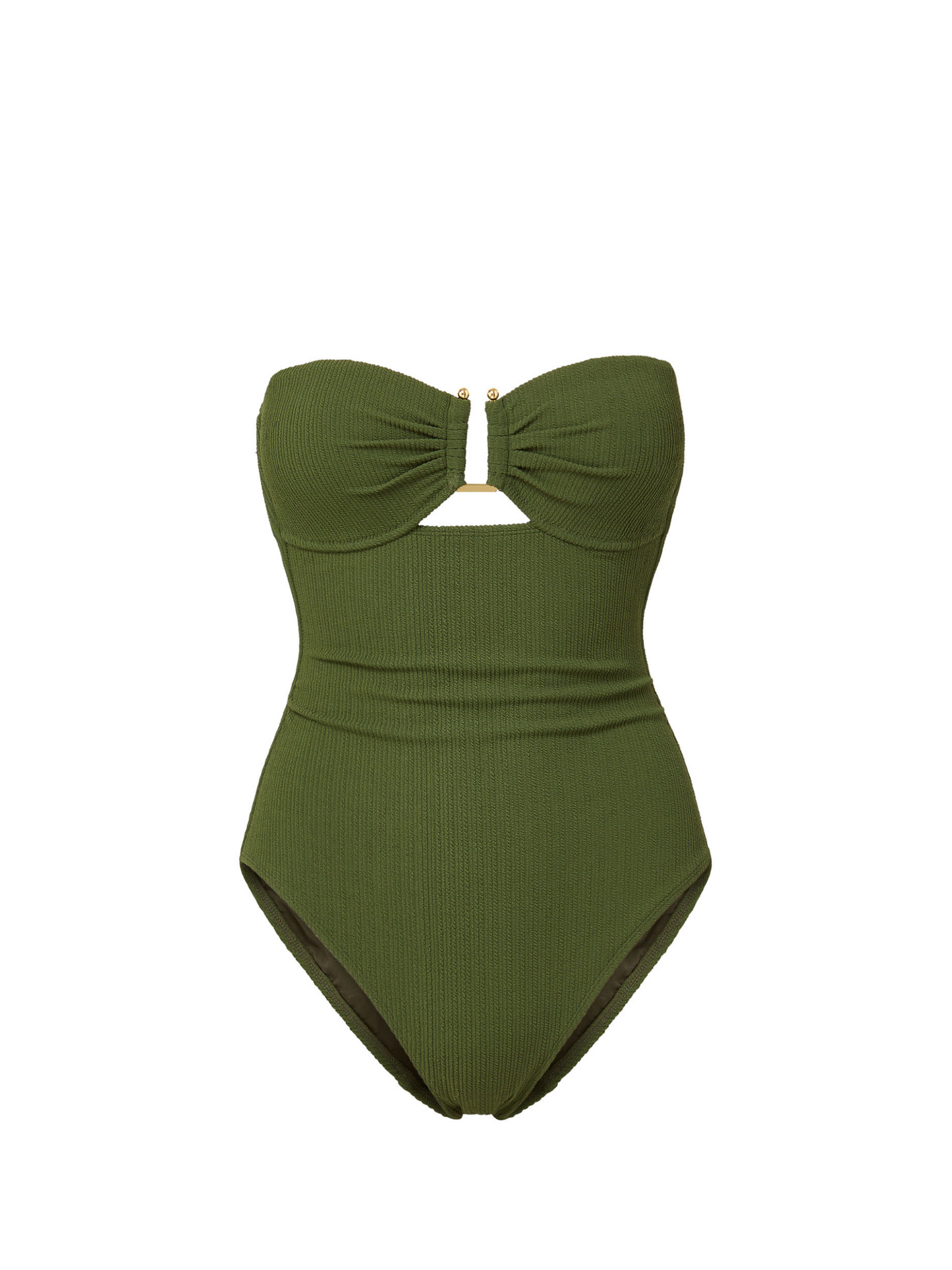 Juliette One Piece Olive Texture