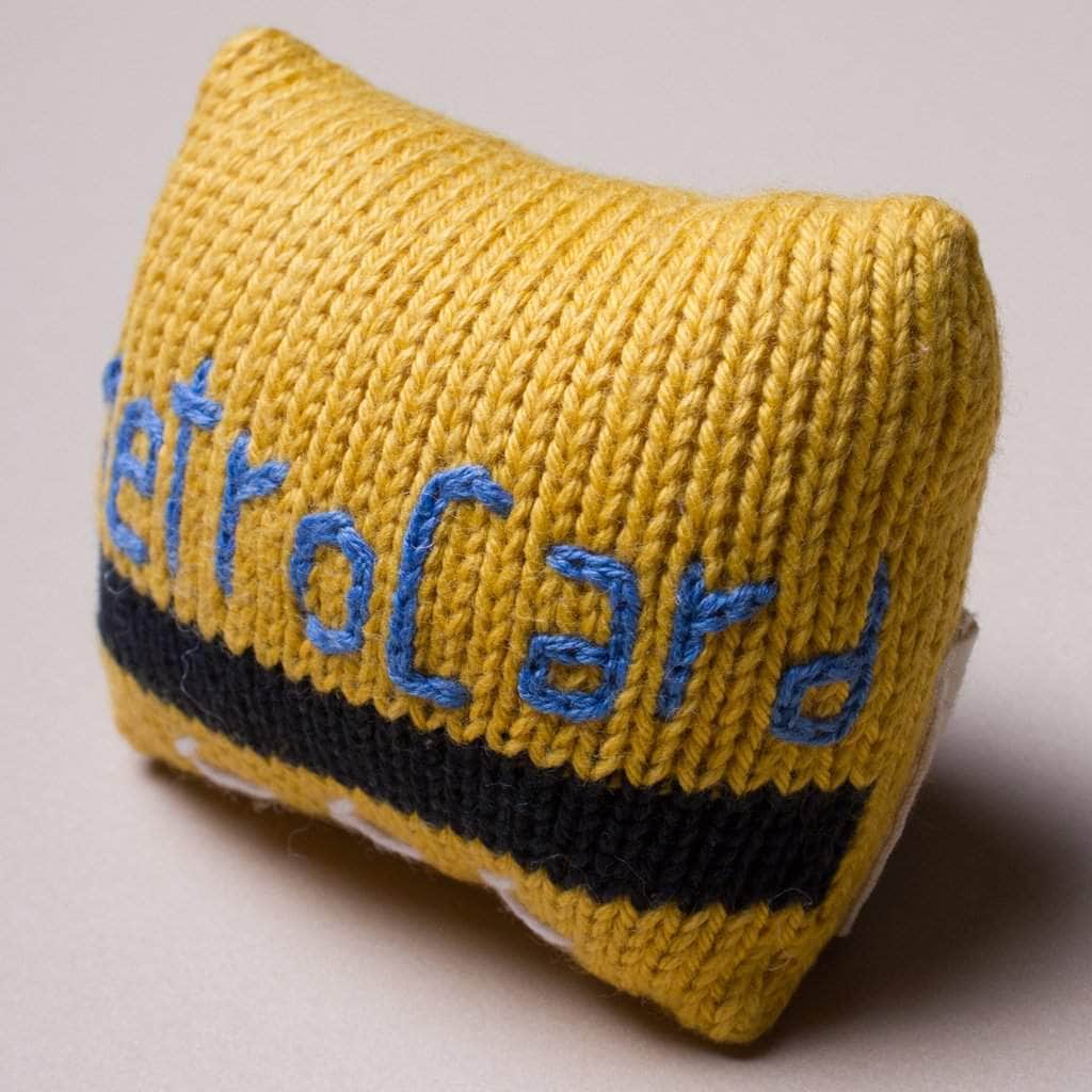 Organic Baby Taxi Toy Gift Set - MetroCard & Taxi Rattles