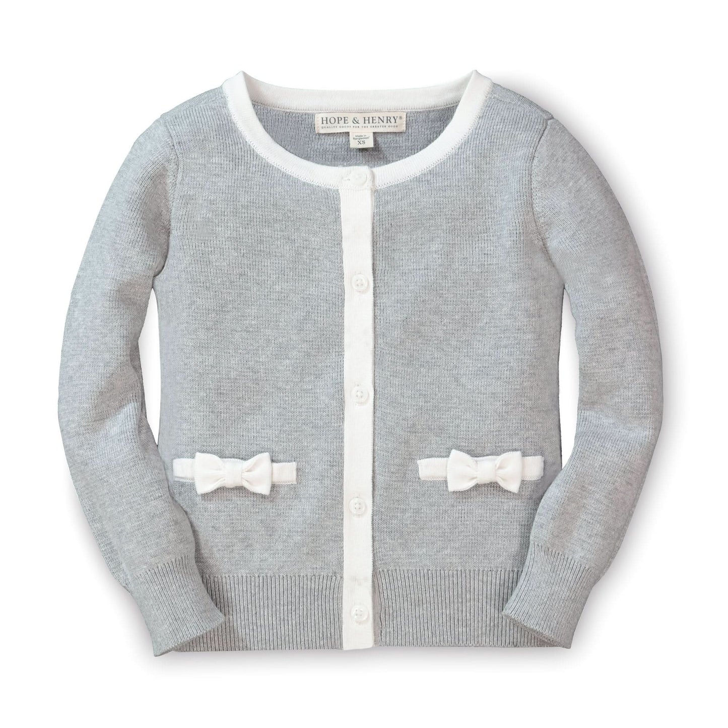 Bow Pocket Cardigan