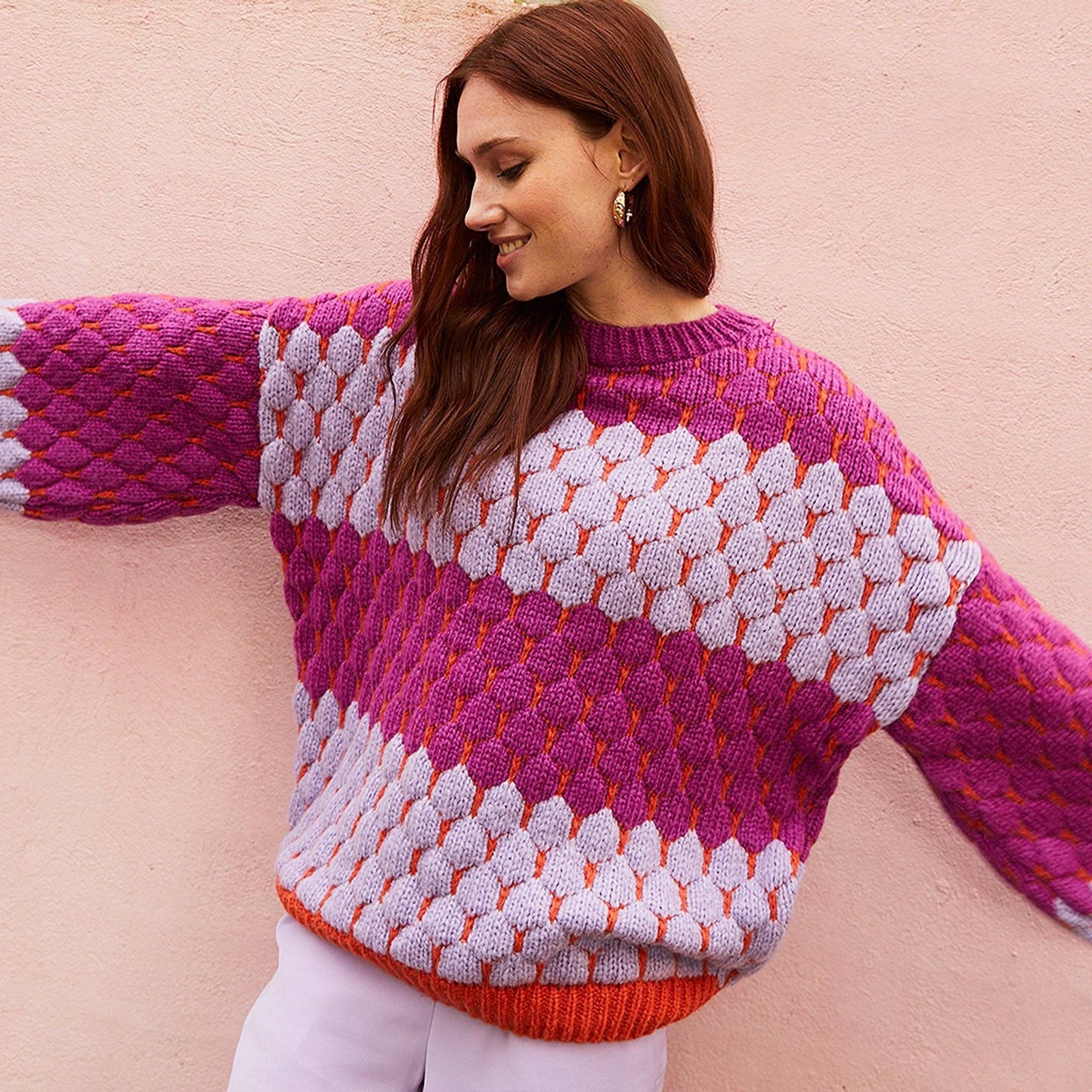 Marissa Bubble Stitch Jumper