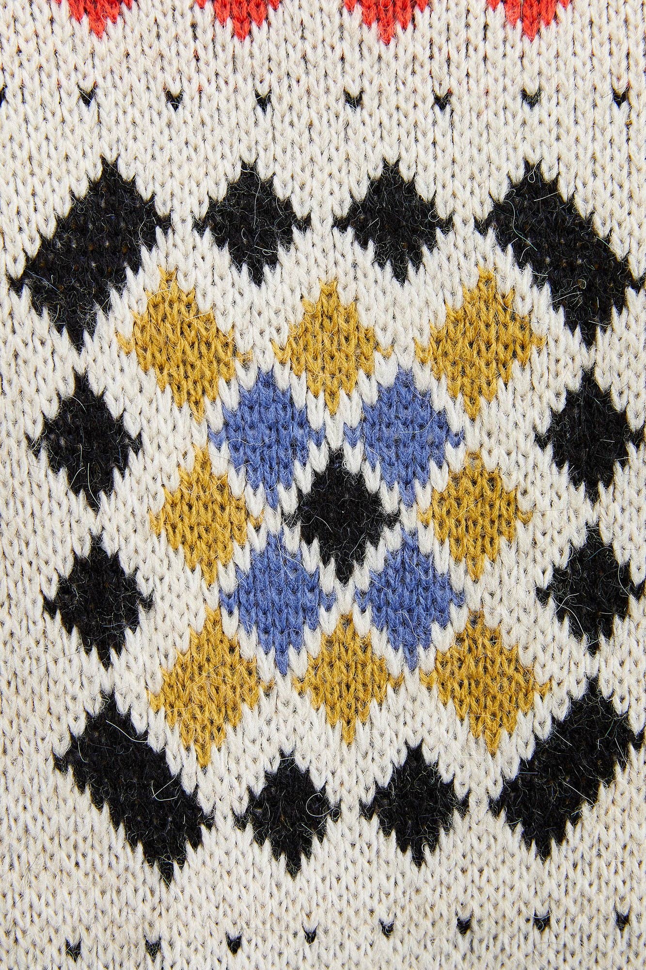 PATTERNED TASLE CARDIGAN