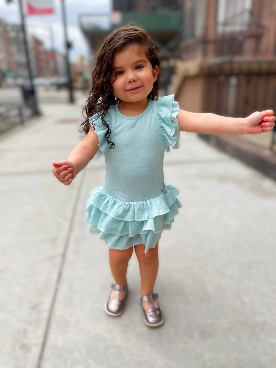 Metallic Foil Knit Morgan Dress