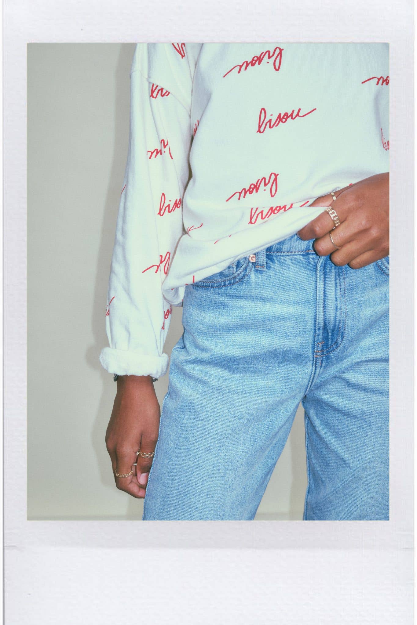 Sweat Bisou Pulloer oversized