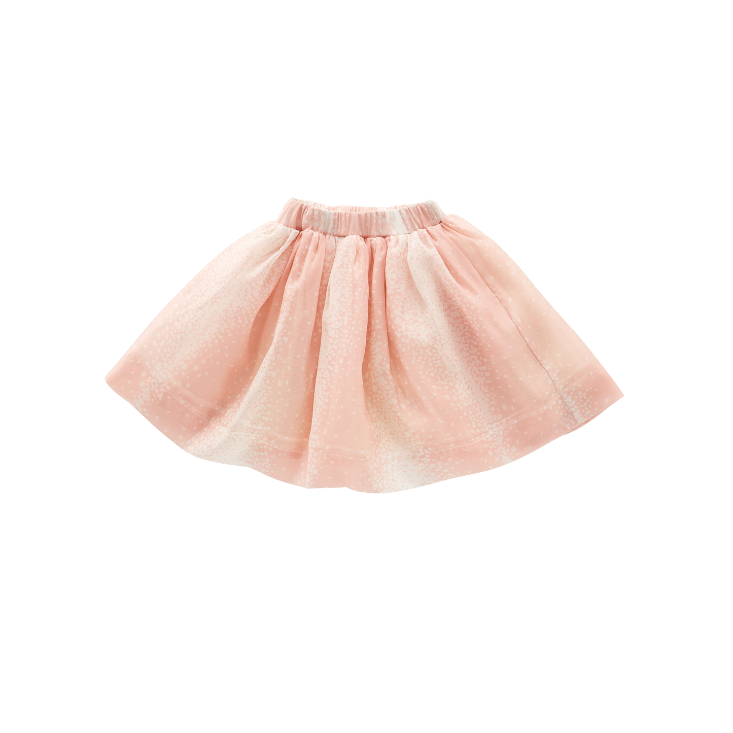 Layered Organza Party Skirt - Pink