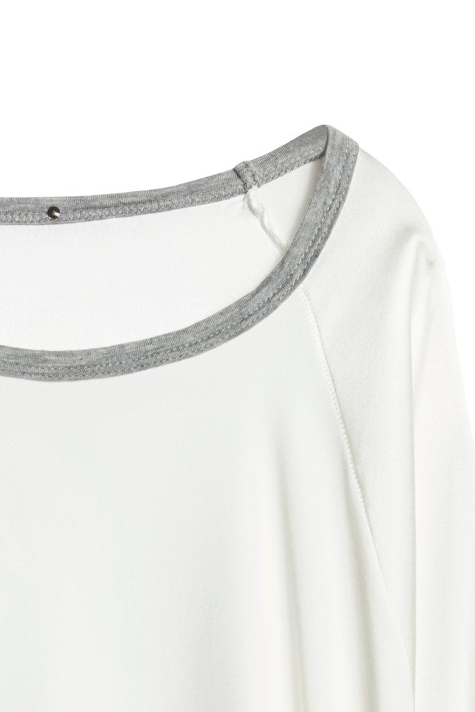 Daisy White 3/4 Sleeve - Lexie