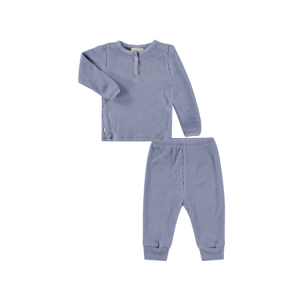Toddler Thermal Henley Legging Set