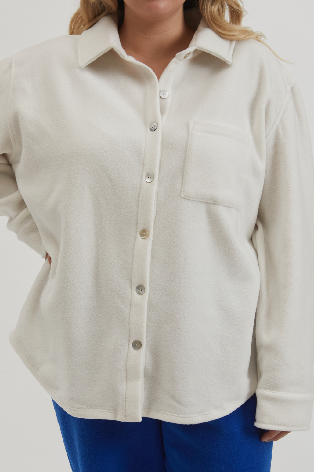 Polar Fleece Shirt Jacket