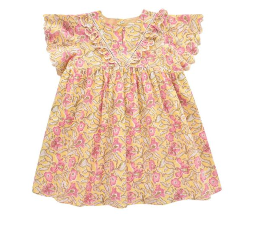Siloe Dress - Lemon Patchouli Spring