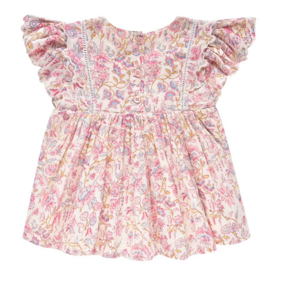 Siloe Dress - Cream Padma Mudra