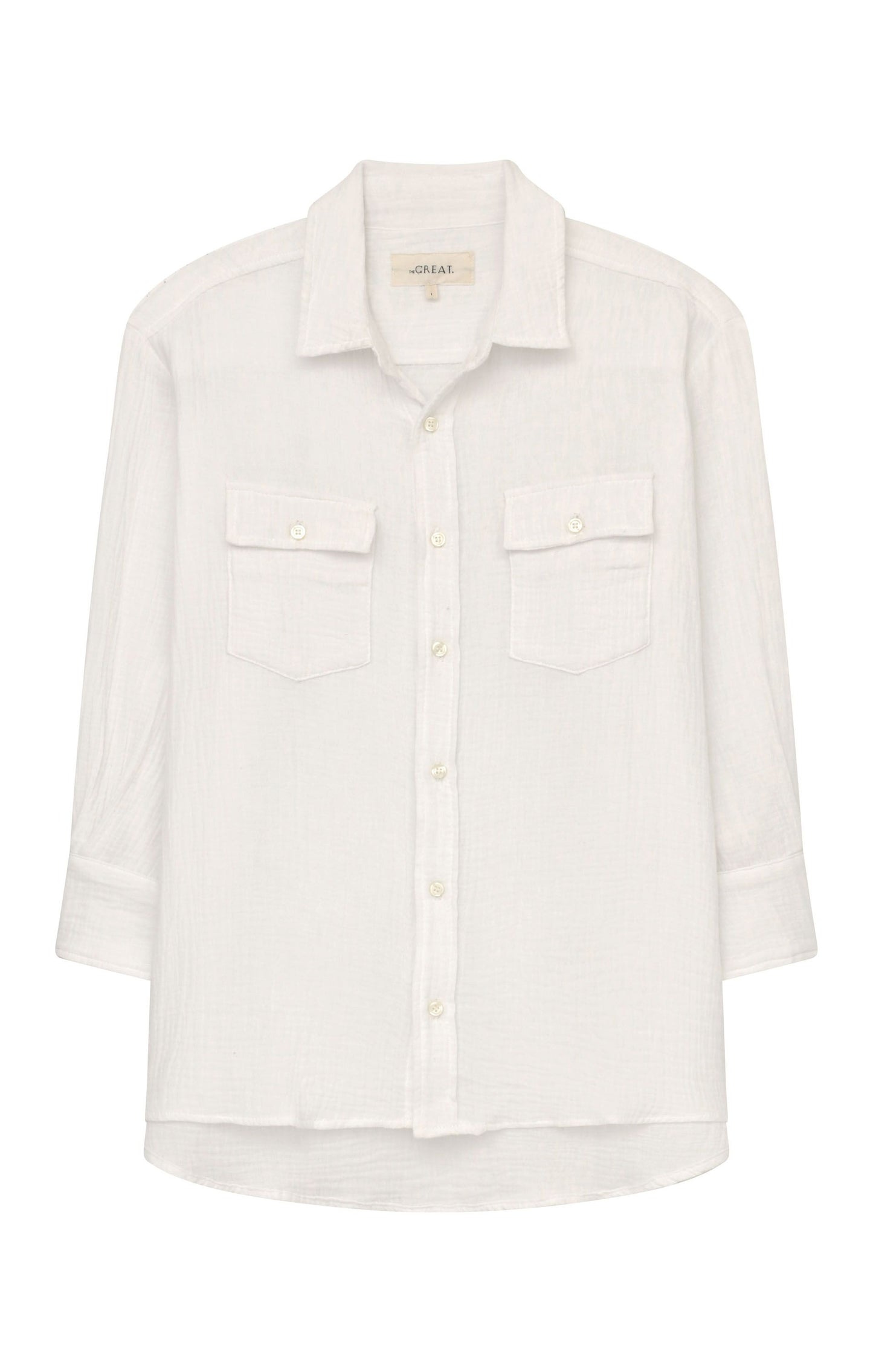 RANCHO TOP WHITE GAUZE