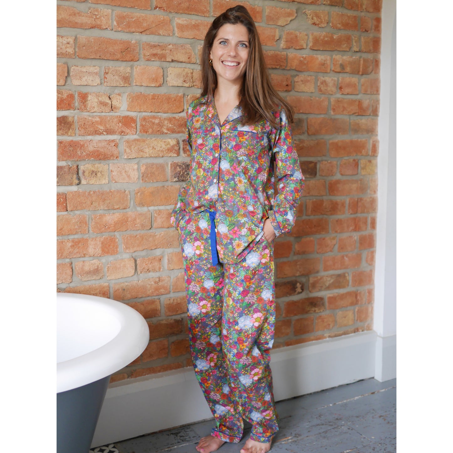 Floral Disco Women's Pyjama Set