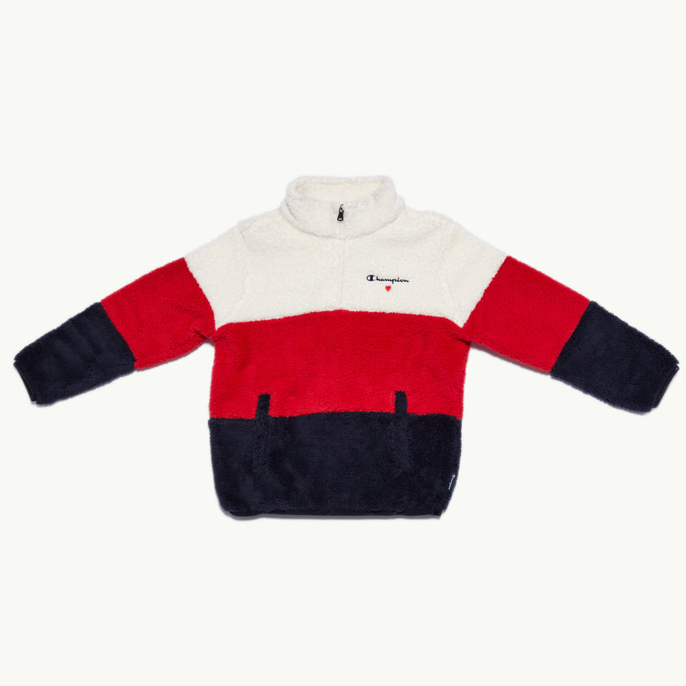Polaire tricolore MC x Champion