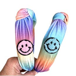 Knot Headband Smiley