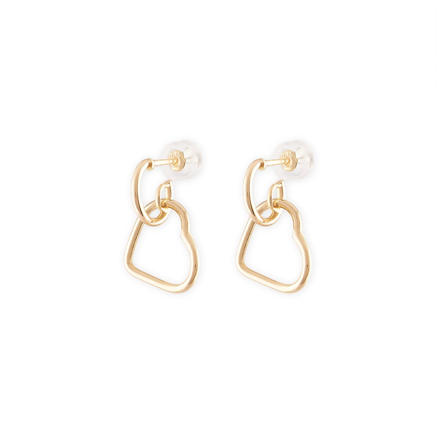 Heart Drop Earring