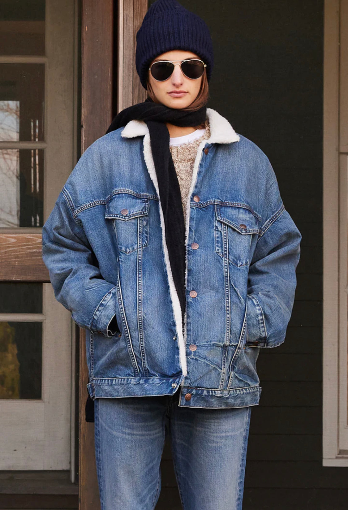 Serena trucker jacket