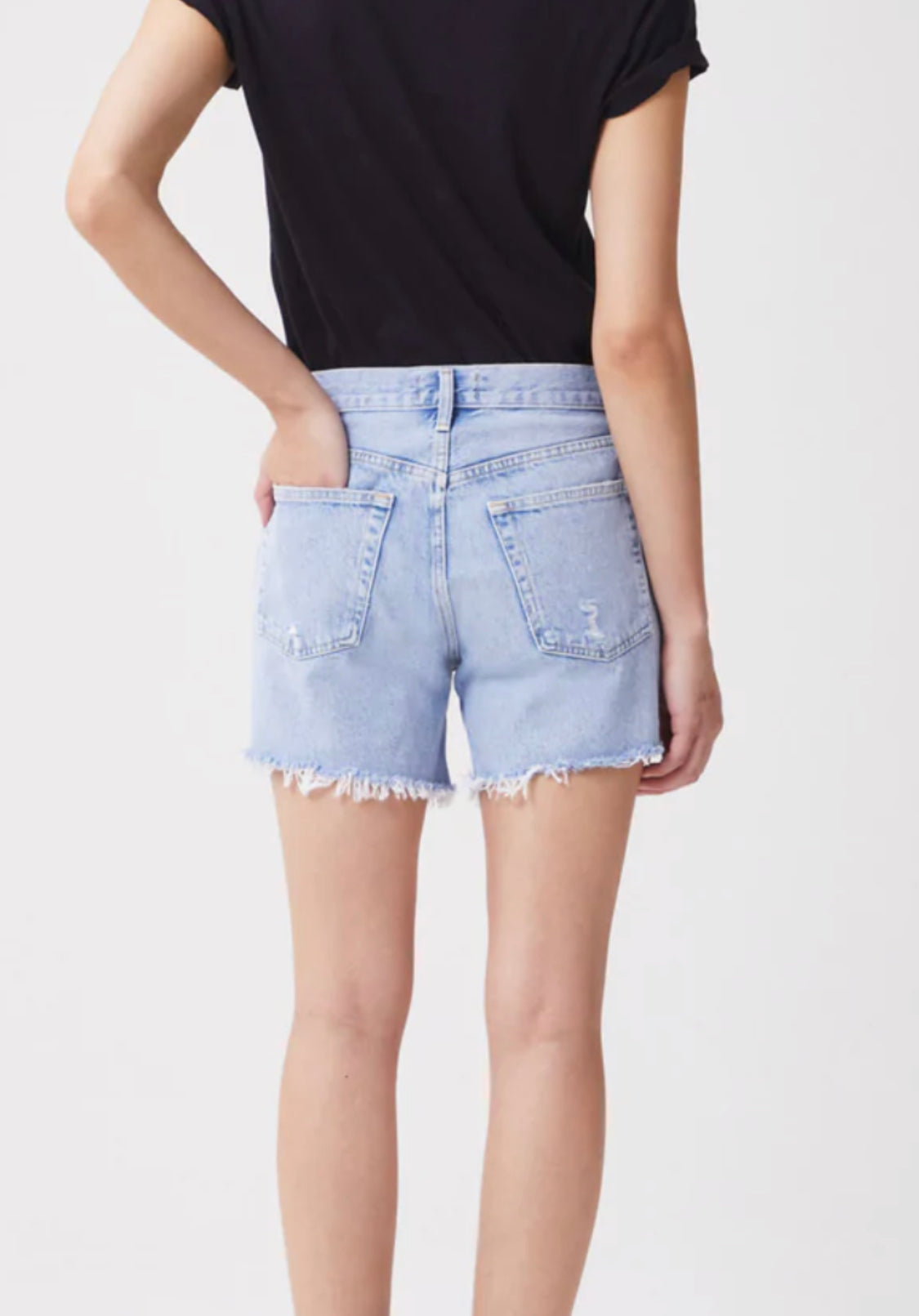 Parker denim short