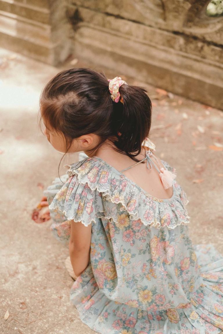 Natiya Dress - Water Jodhpur Flower