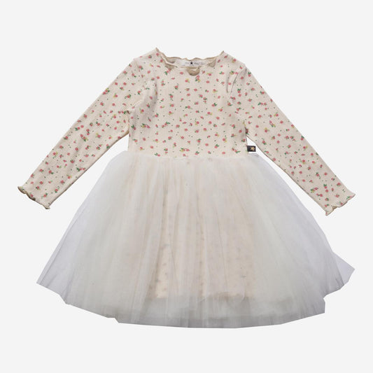 Vintage Flower Tutu Dress
