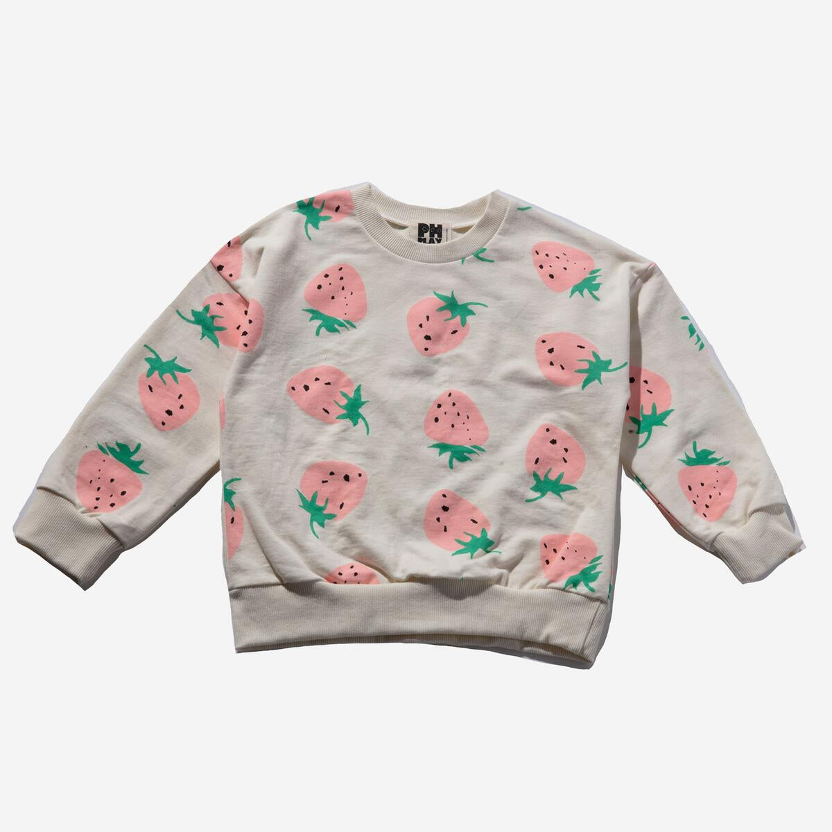 Strawberry sweatshirt set