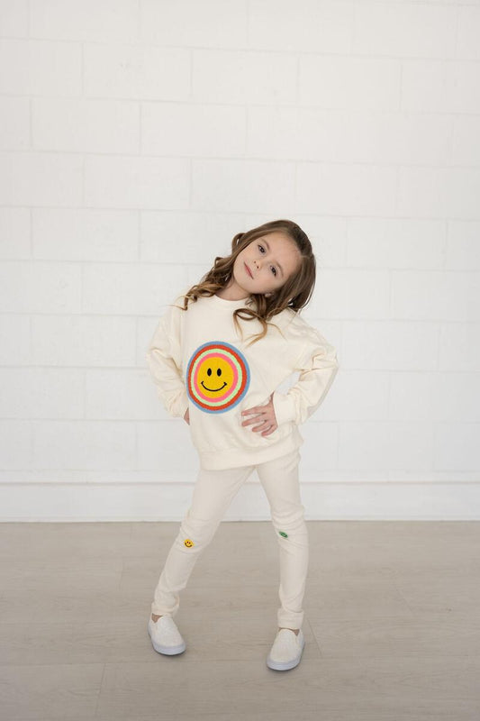Multi Smile Sweatshirt and Leggings