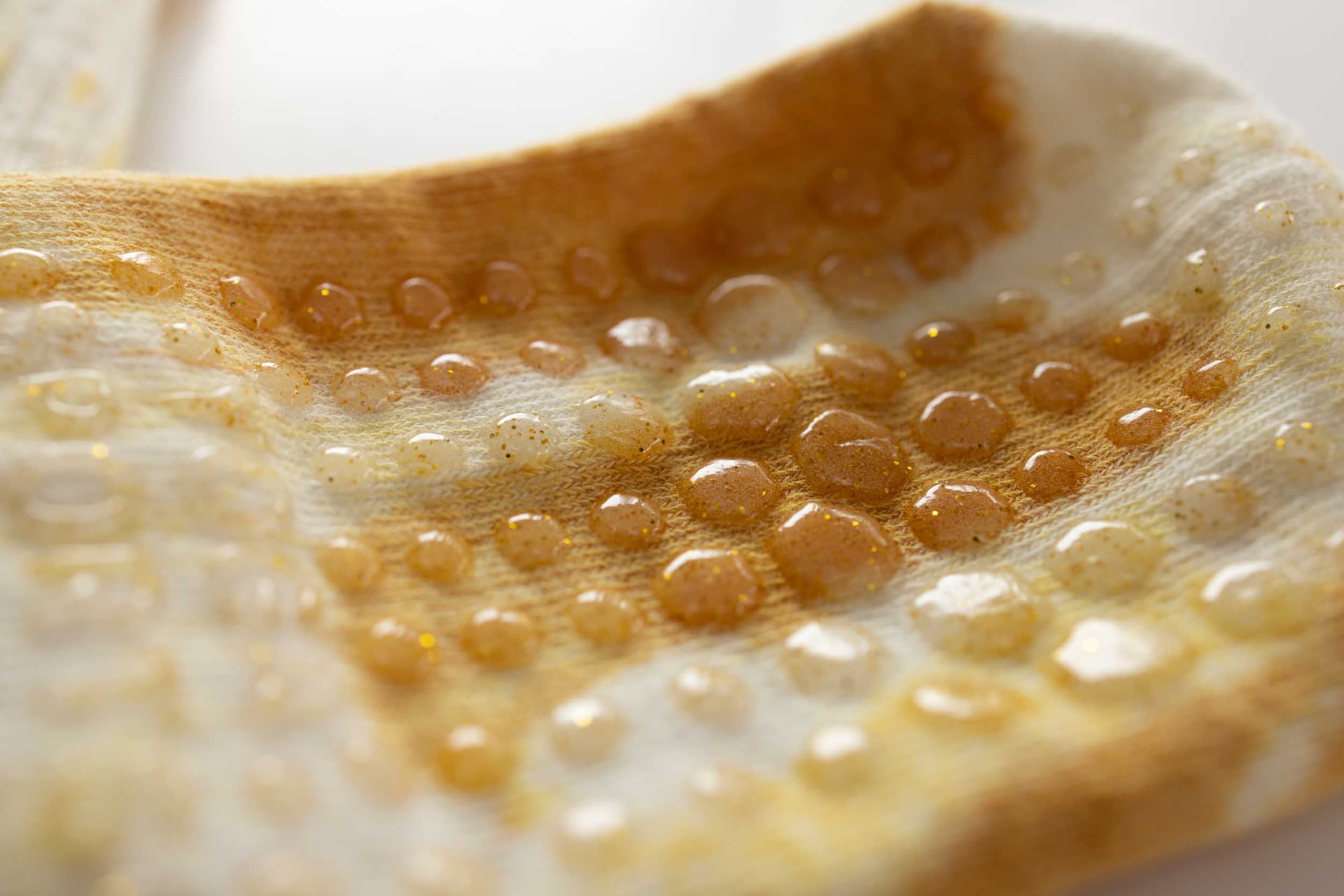 Pilates Grip Sock - Tie Dye Yellow