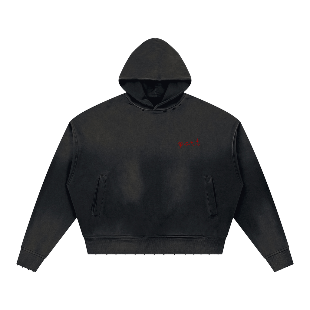 Unisex Sunfade Port Washington Boxy Hoodie