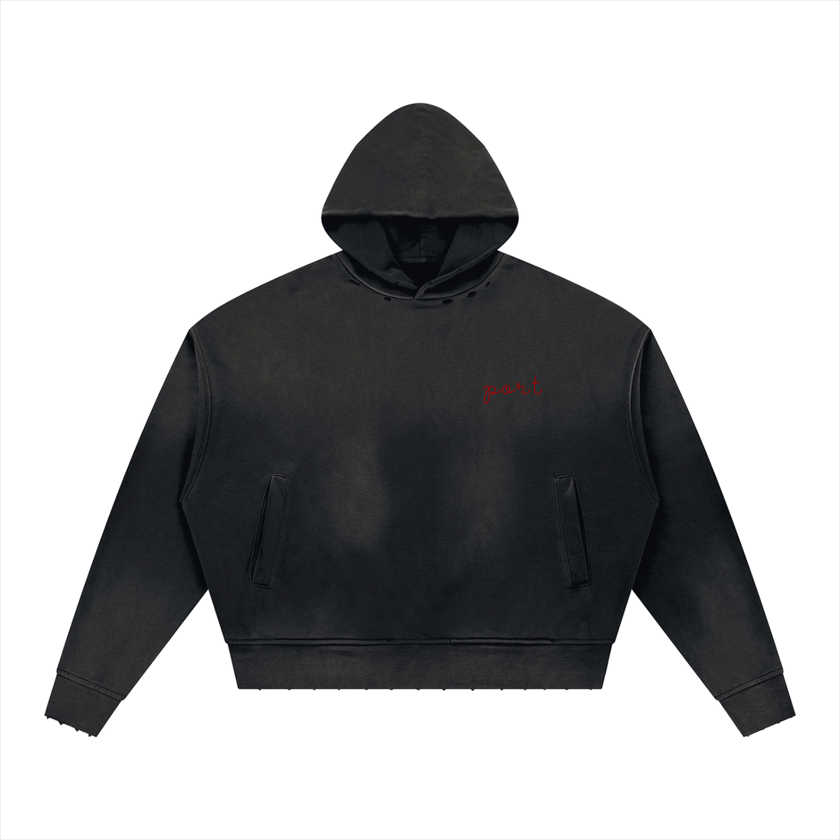 Unisex Sunfade Port Washington Boxy Hoodie