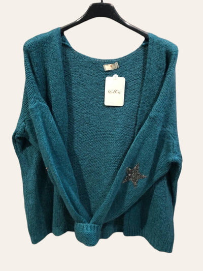 Mohair Star Cardigan