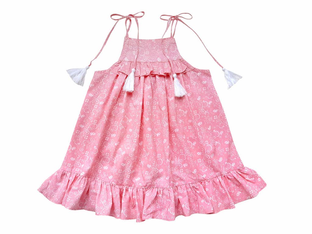 Pink Flora Dress