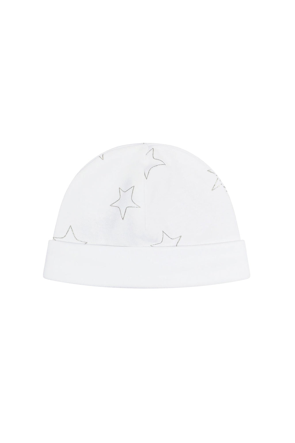 Grey Stars Print Hat