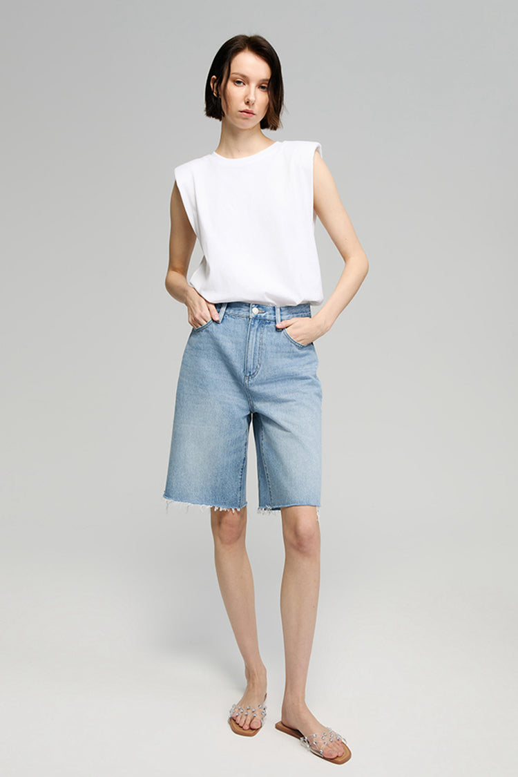 Coastal Breeze 90's Bermuda Shorts HJ807