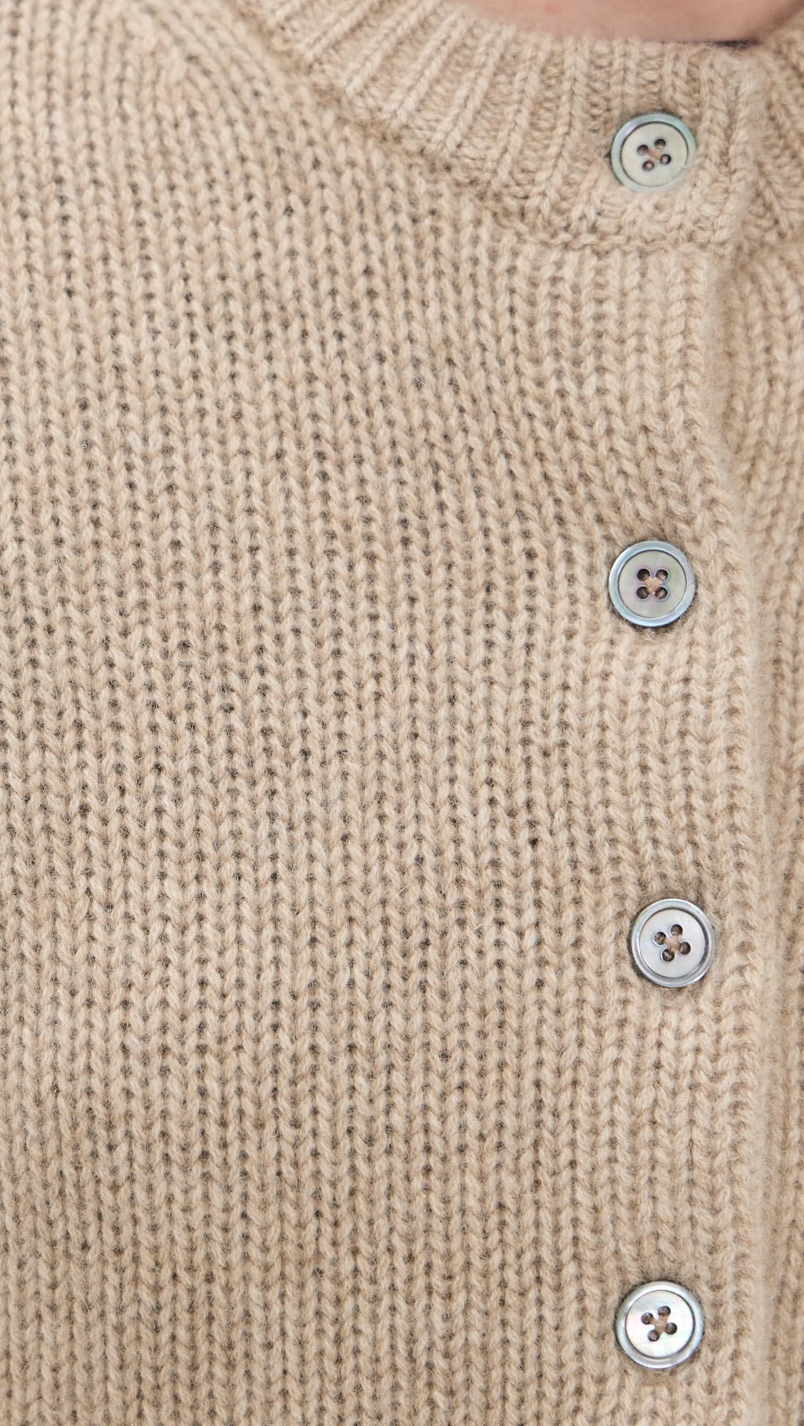 White & Warren Women's Cashmere Elbow Sleeve Cardigan