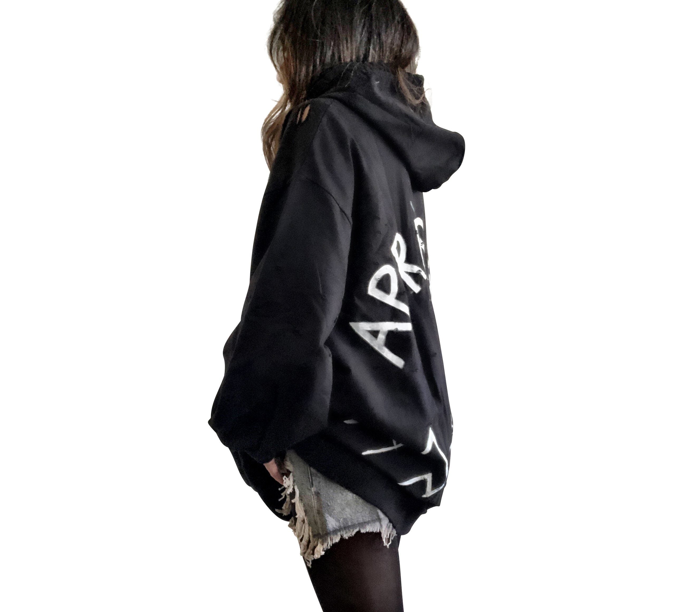 'APRES SKI' PAINTED HOODIE