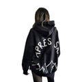 'APRES SKI' PAINTED HOODIE