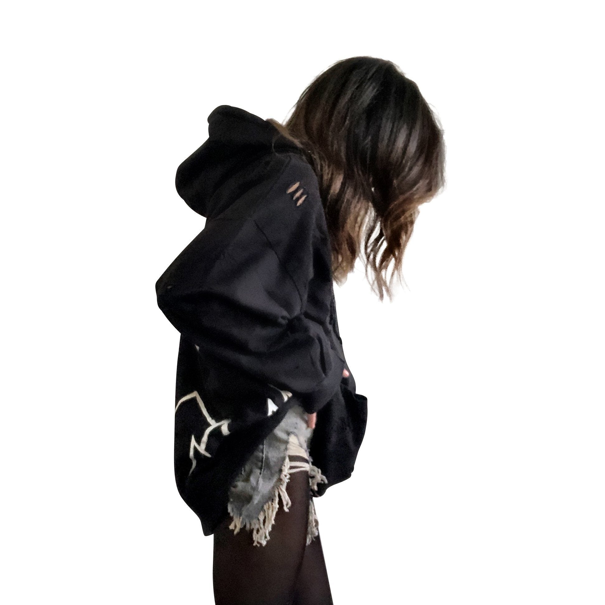 'APRES SKI' PAINTED HOODIE