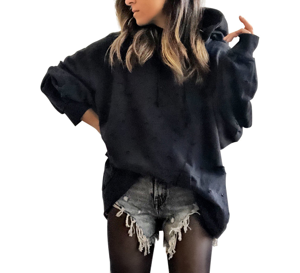 'APRES SKI' PAINTED HOODIE