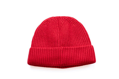 Candy Apple Smiley Beanie