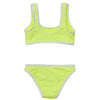 Citron Zest Crop Bikini