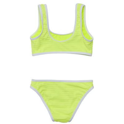 Citron Zest Crop Bikini