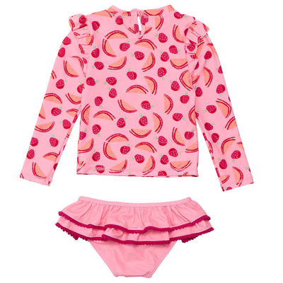 Berry Sweet LS Ruffle Set