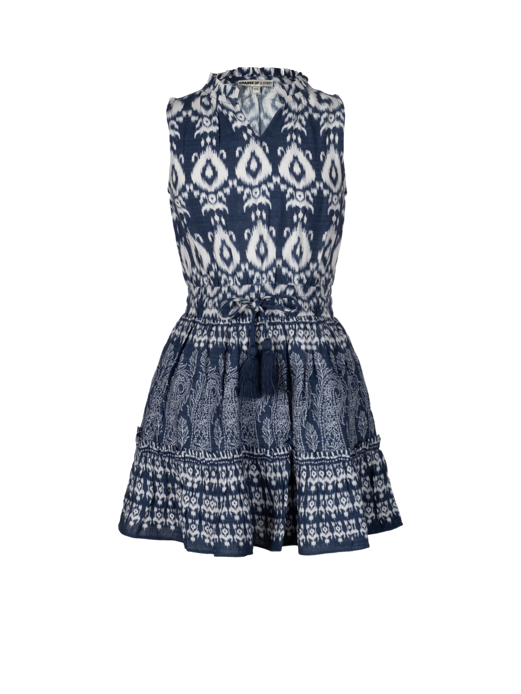 Girls Remi Dress In Tivara Ikat