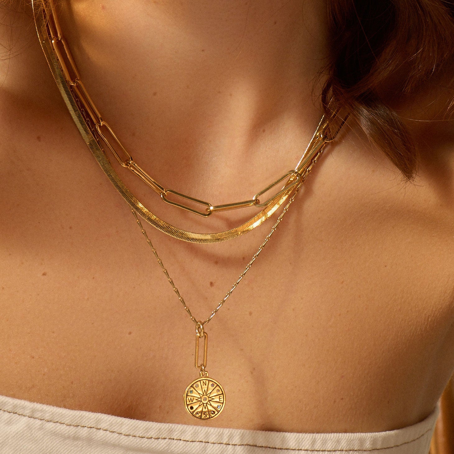 Seeker Necklace Gold