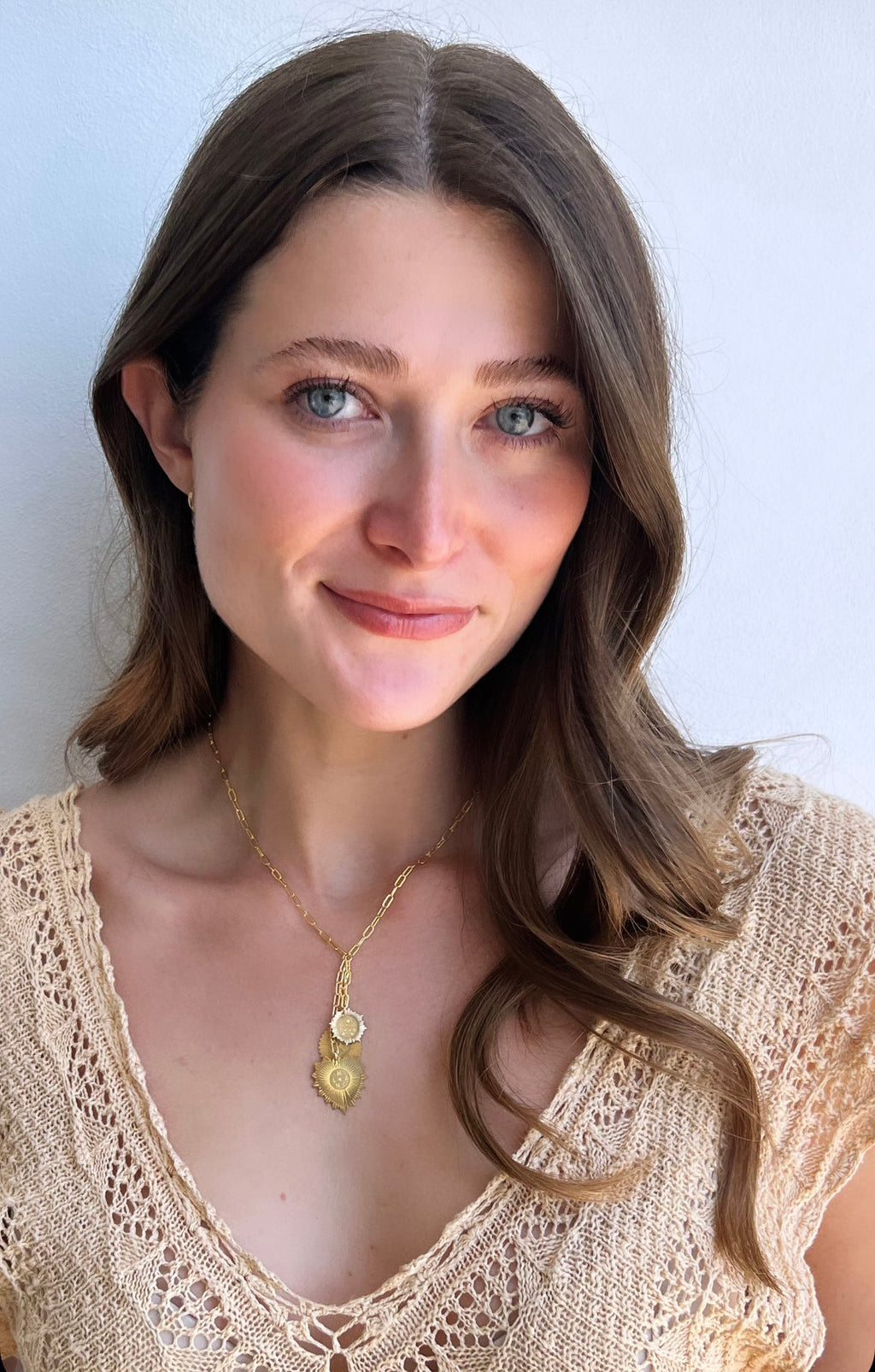 Vesta Custom Three Medallion Lariat
