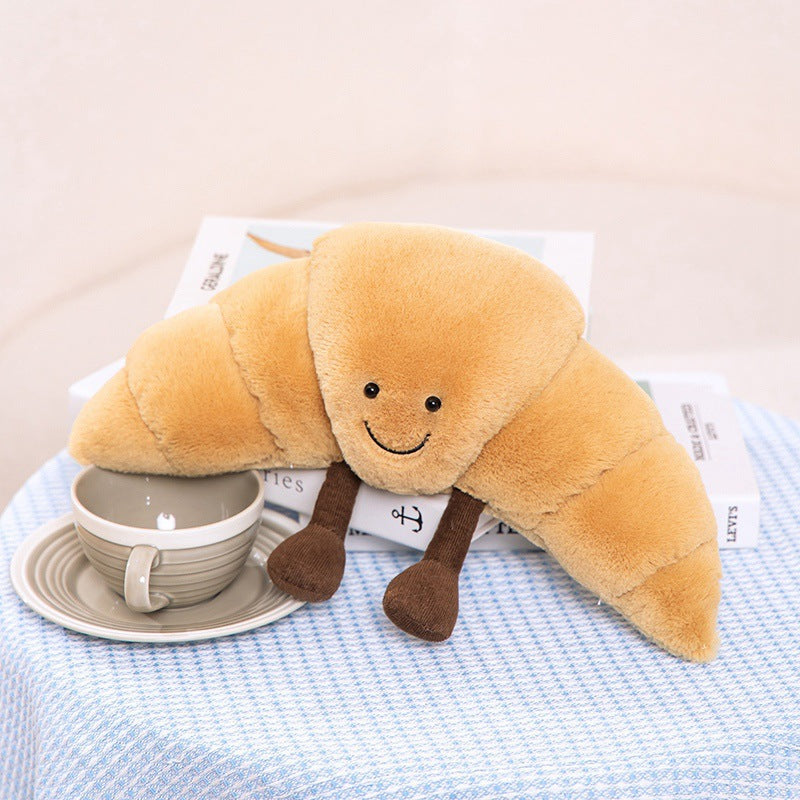 Soft & Buttery Croissant Plush Toy