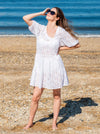 Kelly Dress Fresh White Seaside Eyelet