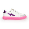 Miss Bolt Sneaker in Purple & Neon Pink - Kids