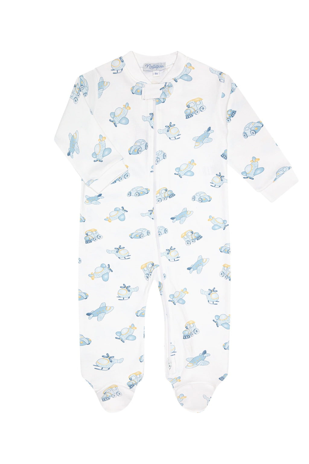 Mini Voyages Zipper Footie