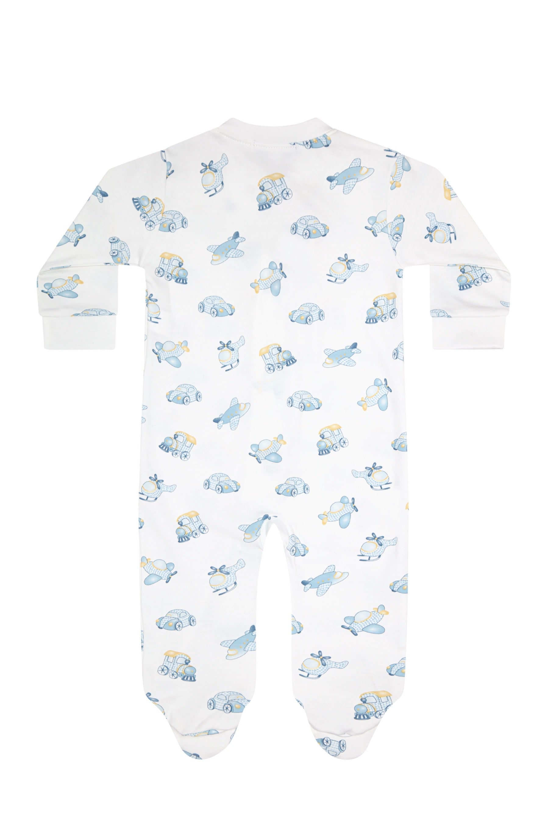 Mini Voyages Zipper Footie